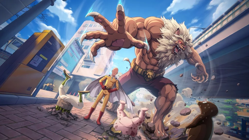 The Beast King About The Attack Saitama In The One Punch Man World Video Game