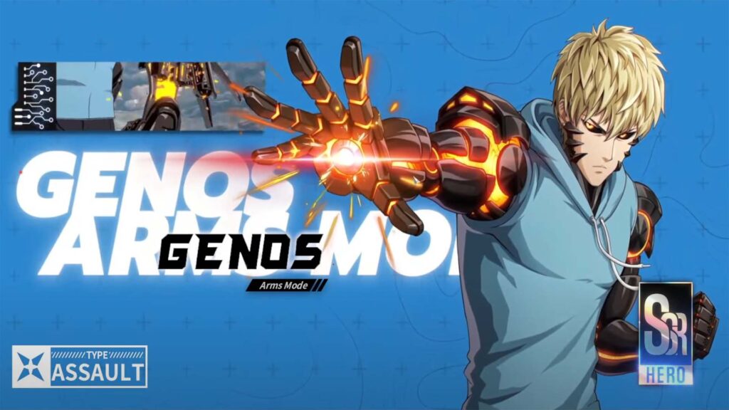 Genos Arms Mode Has Upgraded Cyborg Parts Making Him An Ssr Hero In Opmw