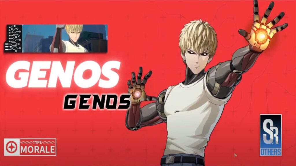 Genos With His Hand Cannon Armed Is An Sr Character In Opm:w
