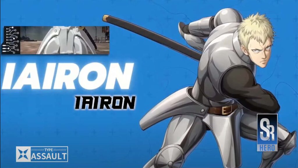 Iairon An Sr Rarity One Punch Man: World Character Preparing To Strike.