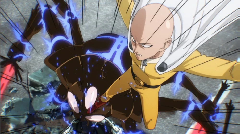 Saitama Stomping On The Subterranean King In One Punch Man World