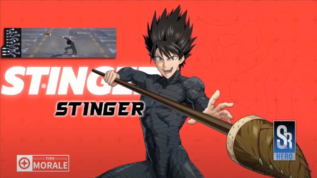 Stinger Is An Sr Rarity One Punch Man: World Character